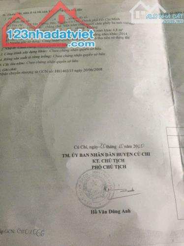 Kẹt tiền bán gấp lô đất Thổ Củ ngay gần CHợ Việt Kiều CỦ Chi, 570 triệu sang tên, 5x32m - 2