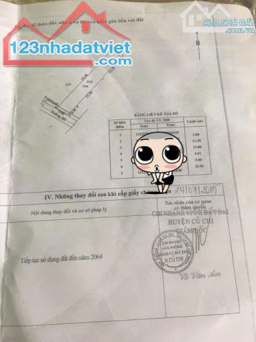 Kẹt tiền bán gấp lô đất Thổ Củ ngay gần CHợ Việt Kiều CỦ Chi, 570 triệu sang tên, 5x32m - 3