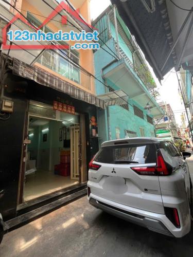 BÁN NHÀ HẺM XE HƠI THÔNG  QUẬN 11.35M 4 TẦNG 4PN. HOANG CÔNG ĐỦ 6.45 TỶ