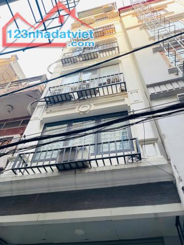 Bán Nhà Xã Đàn, Đống Đa 7 Tầng Thang Máy, DT 55m2, Ngõ Thông Ô Tô Tránh, KD, Nhỉnh 16 Tỷ - 1