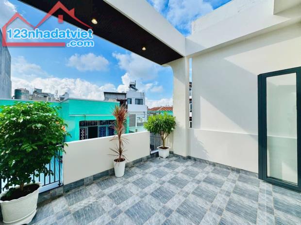 Đẹp lung linh nhà 1 trệt 2 lầu. Tú Xương, Võ Thị Sáu, Quận 3. Cho thuê 16 triệu giá 3,65tỷ