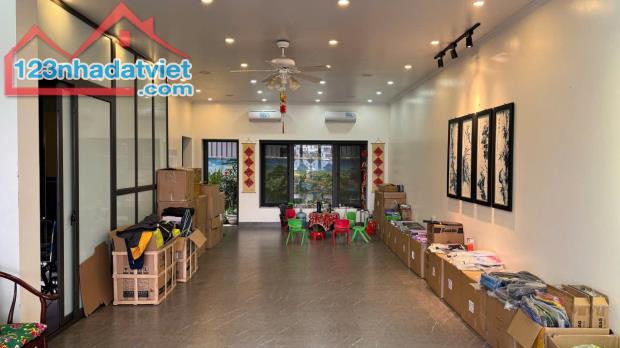 Cho thuê sàn tầng 1 80m2 tại KĐT Waterfront, giá 7.5tr