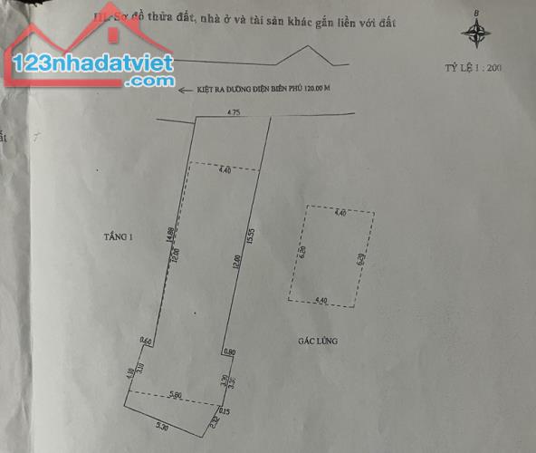 Bán nhà chính chủ kiệt 260 đường Điện Biên Phủ, Phường Chính Gián, Quận Thanh Khê, TP Đà - 1