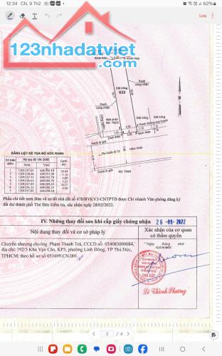 BÁN 2 LÔ ĐẤT LIỀN KỀ – HẺM 766, HIỆP BÌNH PHƯỚC, THỦ ĐỨC. Gía nhỉnh hơn 5 tỷ. Sổ hồng riên - 3