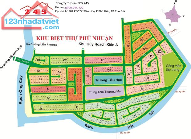 TIN 2: BÁN ĐẤT DỰ ÁN PHÚ NHUẬN – VIEW RẠCH & LÔ GÓC ĐẸP, GIÁ RẺ NHẤT KHU - 1
