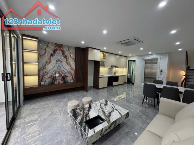 TÒA NHÀ 7 TẦNG KHU ĐỀN LỪ, HOÀNG MAI,56M,MT5M, THANG MÁY,Ô TÔ TRÁNH,KINH DOANH,VĂN PHÒNG. - 4
