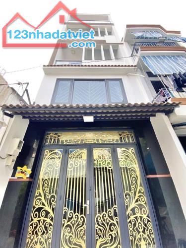 NHÀ 5 TẦNG MỚI XÂY (4,2x10M) - NGAY KHU BÀU CÁT, TÂN BÌNH - HẺM THÔNG THOÁNG, YÊN TĨNH