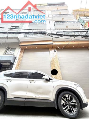 BÁN NHÀ MỚI PHÂN LÔ TAM TRINH - 8T THANG MÁY X 52M2 - GARA Ô TÔ - NGÕ THÔNG 5M - NỞ HẬU