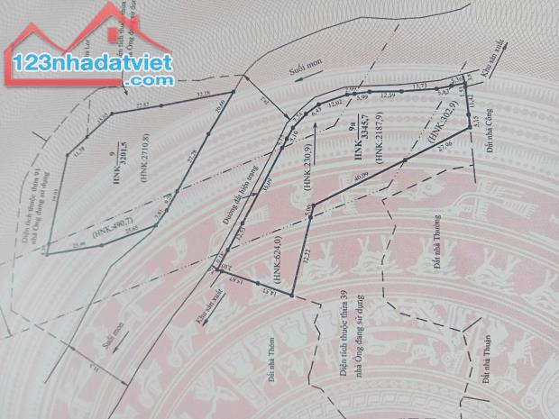 Bán Đất Bám Suối Mộc Châu  6.200m² Đẹp Chuẩn Làm Homestay, Nghỉ Dưỡng, Farmstay giá chỉ