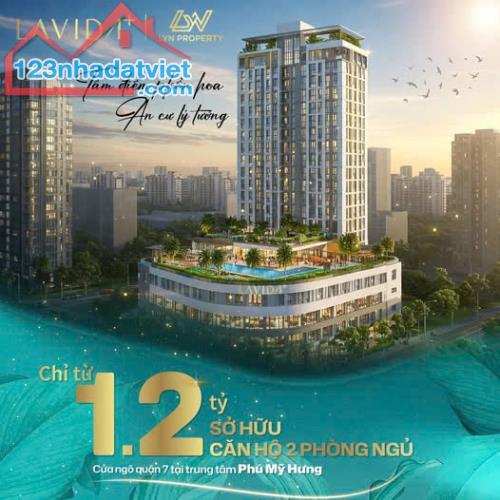 CĂN HỘ 2PN 2WC BAN CÔNG DÀI VIEW CỰC CHILL GIÁ SIÊU HẤT DẪN - LAVIDA PLUS QUẬN 7 - 2
