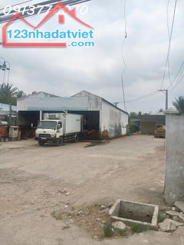 Bán kho xưởng mặt tiền quốc lộ 57B xã lộc Thuận, huyện Bình Đại, Tỉnh Bến Tre. - 1