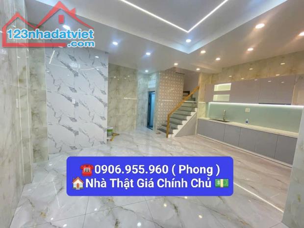 TRUNG TÂM Q6 - NHÀ MỚI ĐẸP NỞ HẬU - XE HƠI ĐỖ CỬA - AN NINH - NGAY HỒNG BÀNG - MINH PHỤNG - 1