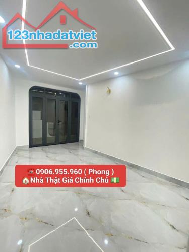 TRUNG TÂM Q6 - NHÀ MỚI ĐẸP NỞ HẬU - XE HƠI ĐỖ CỬA - AN NINH - NGAY HỒNG BÀNG - MINH PHỤNG - 3