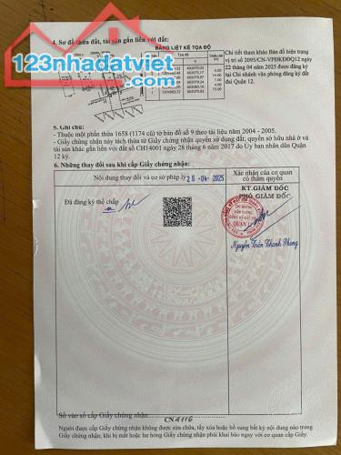 BÁN NHÀ 1 TRỆT 2 LẦU - ĐƯỜNG 8M, THẠNH XUÂN 48, Q.12 – GIÁ CHỈ 4,8 TỶ - 1