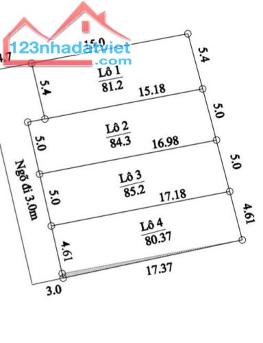 Bán đất Chương Dương – Thường Tín – Hà Nội, ô tô vào đất, giá chỉ 28 triệu/m²