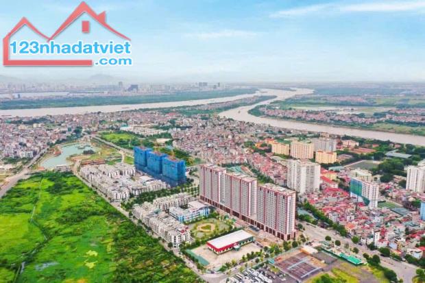bán mảnh đất Long Biên, 180m, mặt tiền 8m, vỉa hè, 2 container tránh nhau, full thổ cư - 1