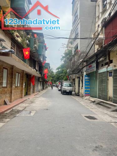 BÁN NHÀ GẦN HỒ ĐỀN LỪ, NGÕ THÔNG, Ô TÔ TRÁNH, 7 TẦNG THANG MÁY, THÔNG SÀN, KINH DOANH