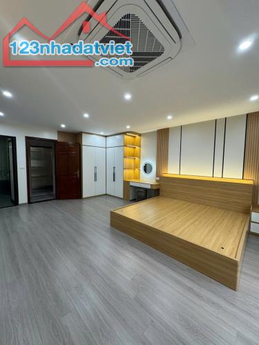 BÁN NHÀ GẦN HỒ ĐỀN LỪ, NGÕ THÔNG, Ô TÔ TRÁNH, 7 TẦNG THANG MÁY, THÔNG SÀN, KINH DOANH - 5