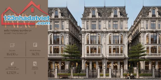 Chính thức mở bán biệt thự song lập 150m² dự án Noble Palace Long Biên LH: 0922969777 - 2