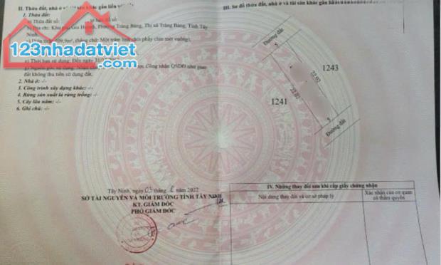 CẦN BÁN NHÀ GIÁ RẺ – SỔ HỒNG RIÊNG – NGAY TRẢNG BÀNG, TÂY NINH Giá chỉ: 680triệu - 5