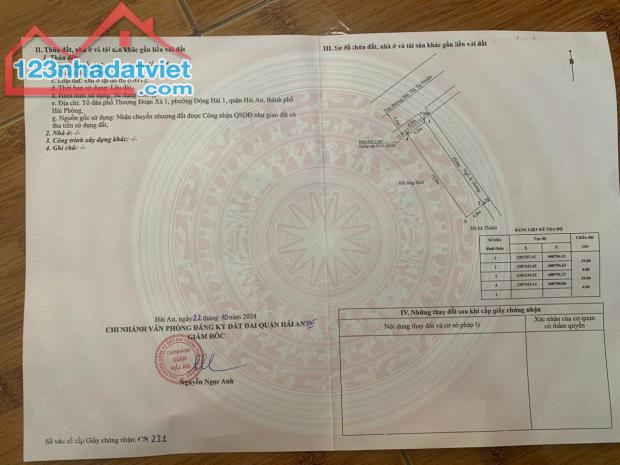 Sở hữu lô Góc tặng nhà mặt đường Bùi Thị Tự Nhiên, Phường Đông Hải 1, Hải An, Hải Phòng. - 2