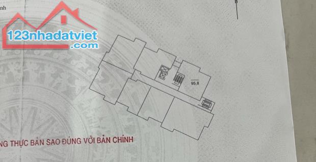 (Tin thật 100%) CH 96m2 x 2PN có slot ô tô tại CC Intracom 2 Cầu Diễn - BC Đông Bắc - Nội - 1