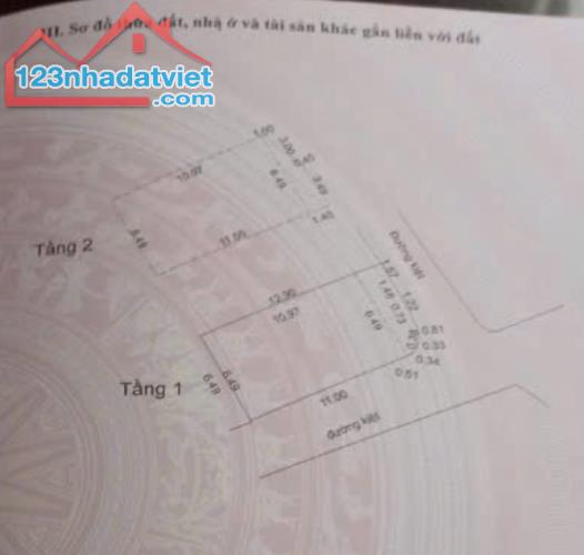 HÀNG XỊN! BÁN NHÀ 3 TẦNG LÔ GÓC LỰC LƯỠNG TRẦN VĂN DƯ – Ô TÔ TẬN NƠI – ĐI BỘ TẮM BIỂN - 1