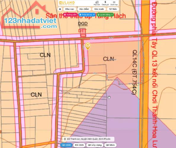 BÁN RẺ (10x56=560m2) ĐẤT THỔ CƯ MẶT TIỀN QL14C VÀO 200M 470 Triệu - 2