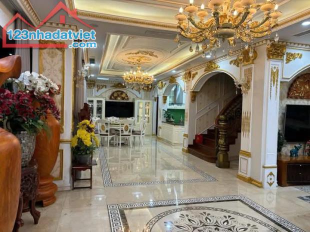Bán Căn Biệt Thự Song Lập Đẳng Cấp 318m, 3 tầng, mt 11m, giá 98.6 tỷ.