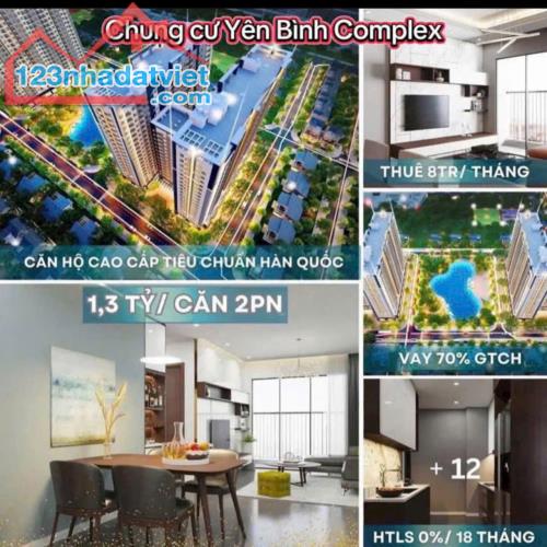Chung cư thương mại Yên Bình complex tiêu chuẩn sống chuyên gia.