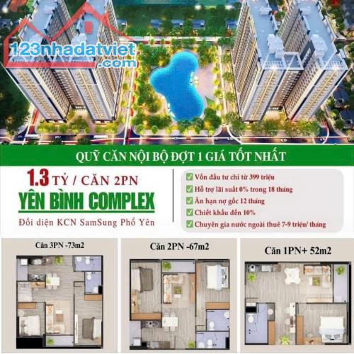Chung cư thương mại Yên Bình complex tiêu chuẩn sống chuyên gia. - 1