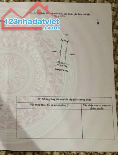 Duy Nhất lô 157 trục chính kinh doanh tốt- tuyến 2 thẳng 359 vào tại Khu Đô Thị Khau Da - 1