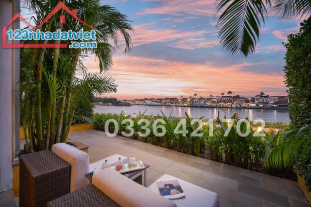 Độc quyền lô view sông cực chill mặt tiền đường QH 13m5 ven TP Hội An - 3