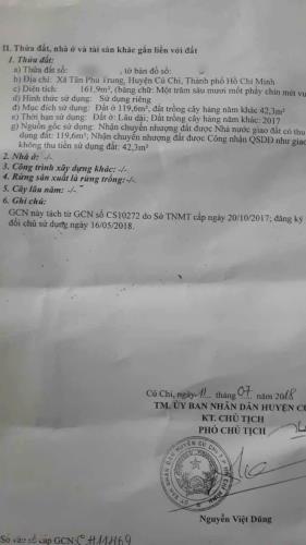 Kẹt tiền bán nhanh Căn nhà ở Trần Thị Cẩm tân Phú Trung Củ Chi 162m2 Sổ hồng Riêng 670tr - 4