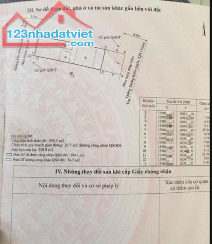 Bán lô đất đẹp 2 mặt đường Dương Hiến Quyền, Phó Đức Chính, ngang gần 8m giá tốt - 4