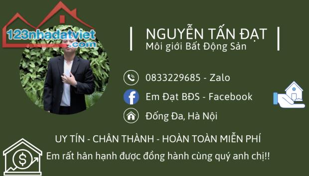 HÀNG HIẾM ĐỐNG ĐA, 2 BƯỚC CHÂN TỚI PHỐ HUỲNH THÚC KHÁNG SIÊU HOT, 73m2 - 12,3 Tỷ - 2