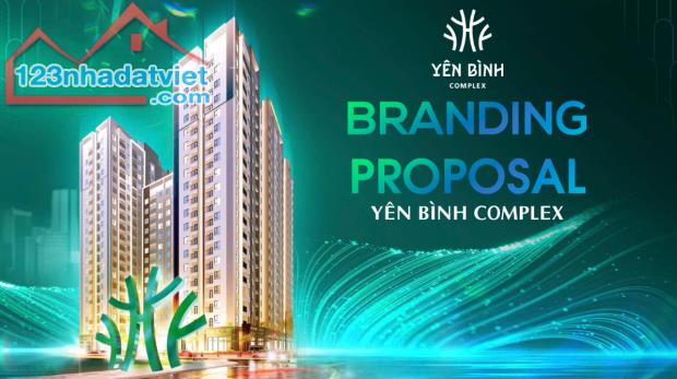 Chung cư Yên Bình Complex căn góc hướng hồ và căn hướng KCN tầng 8, tầng 10 chỉ 1,3 tỷ