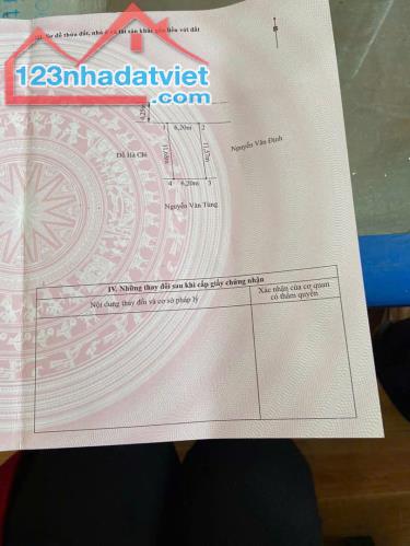 Bán lô đất 71m ngang 6.2m đường nhựa trung tâm xã Đông Phương Kiến Thụy Giá chỉ 1,85 tỷ