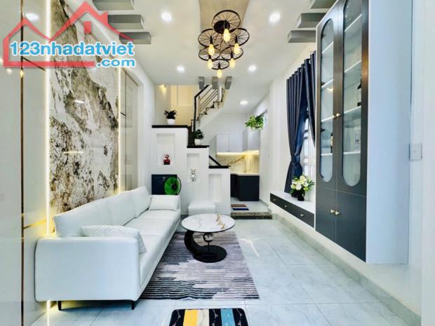 🌹 HƠN 4.X TỶ – NHÀ LÔ GÓC HẺM XE HƠI – 3 TẦNG FULL NỘI THẤT – KINH DOANH ĐỈNH – PHƯỜNG 7 - 4
