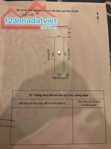 Bán lô đất tuyến 4 phân lô Bãi Huyện 100m giá 2,4x  tỷ  LH 0979087664 - 4