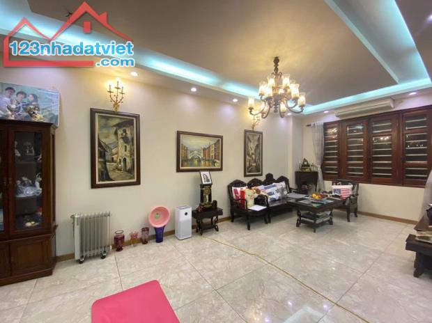 NHÀ KIM ĐỒNG 77M2*4T, NGÕ Ô TÔ TRÁNH, SÁT HỒ 18,8 TỶ - 5