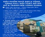 Giảm gần 2 tỷ, Chủ nhà chơi lớn tặng Toàn bộ Nội thất Gỗ quý