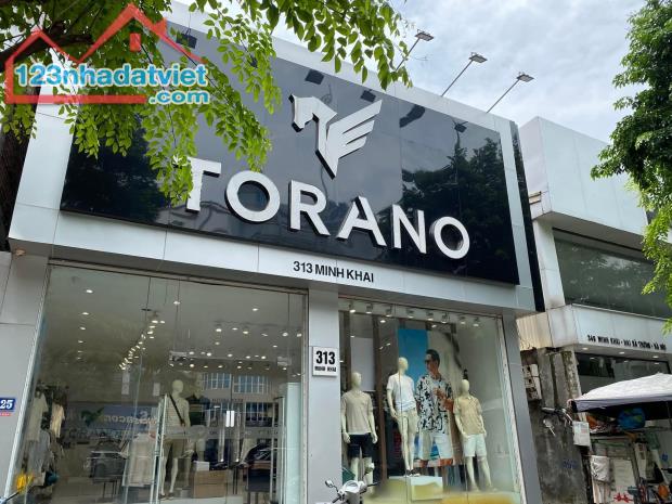 Siêu Cực Đẹp, Bán Mặt Phố 313 Minh Khai TORANO, Times City: 93m2, MT 8.3m, 2 tầng. Vị trí - 1
