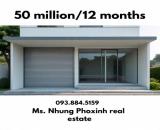 CHO THUÊ M.TIỀN 5M KINH DOANH, DT=60m2  GIÁ:50tr/12 tháng  Đg trước nhà 11m, 4m vỉ hè *Mặt