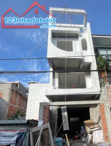 Nhà Trường Lưu, Long Trường, Hẻm tải thông, 51m2, 4 tầng - 1