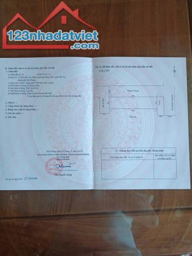 Bán lô đất DT 100 M lô góc mặt đường Trưng Lực Đằng Lâm HA