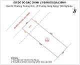 BÁN ĐẤT MẶT ĐƯỜNG NGUYỄN GIA THIỀU – HƯNG DŨNG, PHƯỜNG TRƯỜNG VINH 120m2 TÂY BẮC