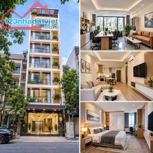 BÁN PHÂN LÔ TRUNG KÍNH – 80 M² – MT 5,5M – 7 TẦNG – THANG MÁY – VỈA HÈ – KINH DOANH – 41