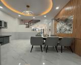 Bán nhà mới mặt t.i.ề.n đường Bùi Điền P.4 Q.8. Diện tích 49,3m2. Kết cấu 3 tầng 4PN 3WC.