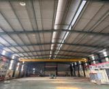 Cho thuê 1200m2 kho xưởng tại KCN Thạch Thất – Quốc Oai, Hà Nội